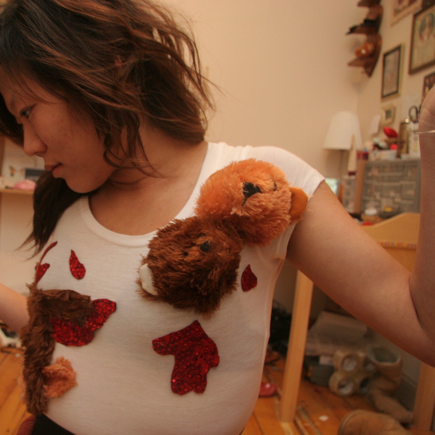 Bleeding Bear Shirt