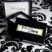 David Bowie Ziggy Stardust homage necklace in black stainless steel - glam musician jewelry