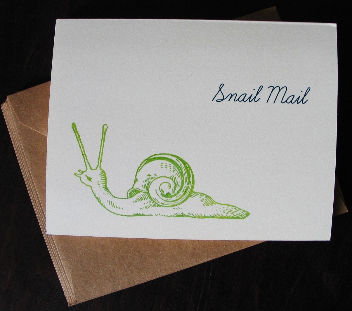 Snail Mail card set