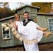 Just Married photo prop as seen in Gala Wedding Magazine