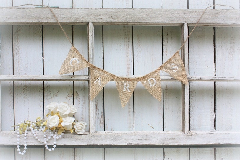 CARDS mini banner with white font