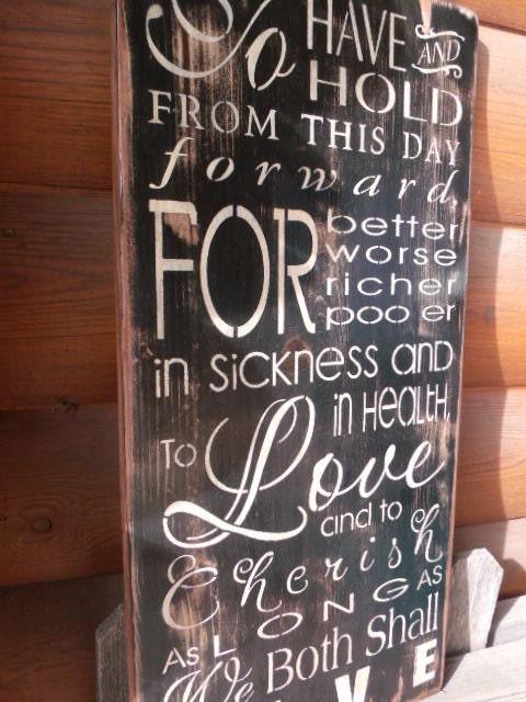 To Have and To Hold  Topography Art, Wedding, Anniversary, Wood Sign