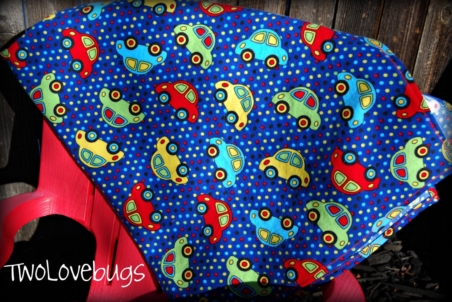 Car Baby Receiving Toddler Blanket