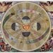 1900 celestial map copernicus system original antique print