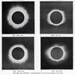 1910 sun corona original antique celestial astronomy print
