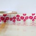 Japanese Washi Tape Yellow POPPY, Green Leaves, Pink Poppy Flowers masking tapes - Set of 3 PrettyTape