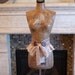 Vintage Inspired Dress Form Mannequin French Paris Art Free Shipping/Layaway Available