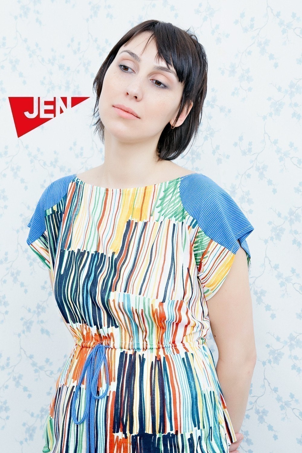 SALE Happy Summer cotton shirt