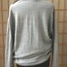 light GREY Oversized boyfriend Knitted sweater