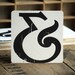 Letterpress Ampersand Coasters