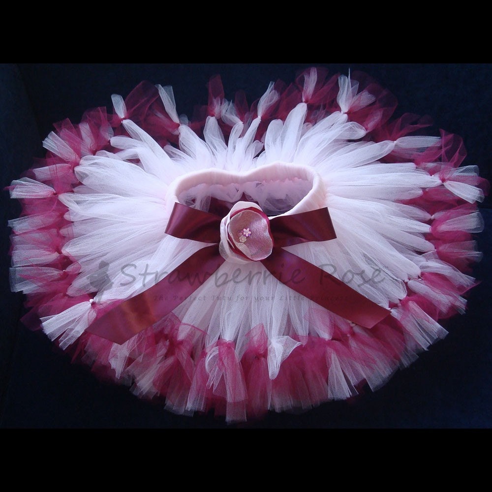 Blushing Rose Baby Tutu Skirt Set