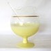 Fabulous Vintage Sherbet Colored Frosted Glass Pitcher and Glasses Set