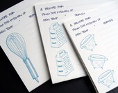 Kitchen Tools Recipe Cards: Set of 12
