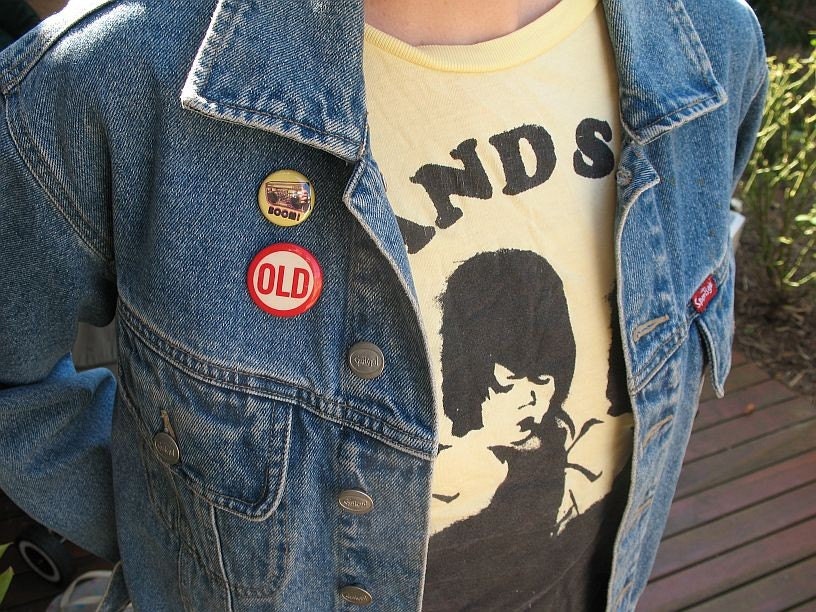 SALE 1980s cropped DENIM JACKET