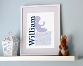 Name Meaning Silhouette - Custom Print
