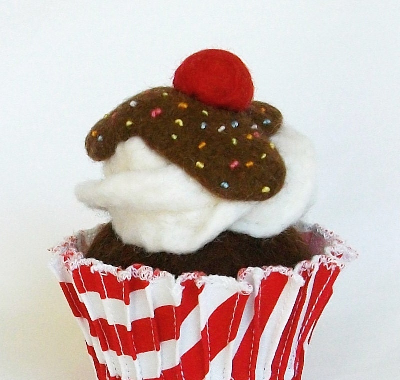 Chocolate Sundae cupcake