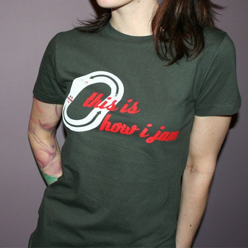 this is how i jam roller derby tee
