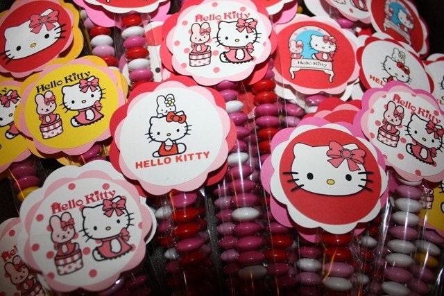 30 Hello Kitty Treat Sacks Filled