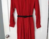 1940's Red Dress