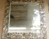 Mirror with Henna, Original Henna Art- OOAK, Unique Global Henna Design