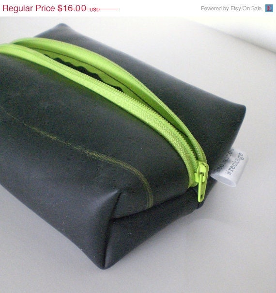 Small Eco Rubber Boxy Pouch - Ships in 72 hrs of payment