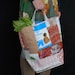 Fused Grocery Bag Patchwork Tote by Reclaimed Wreckage