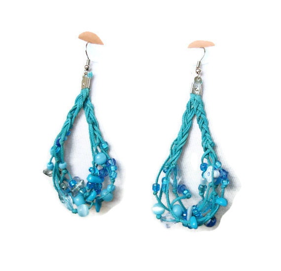 large teardrop earrings