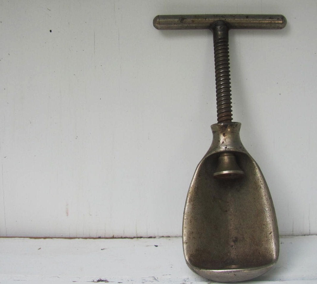 Vintage nut cracker kitchen tool by theoldwhitehouse on Etsy