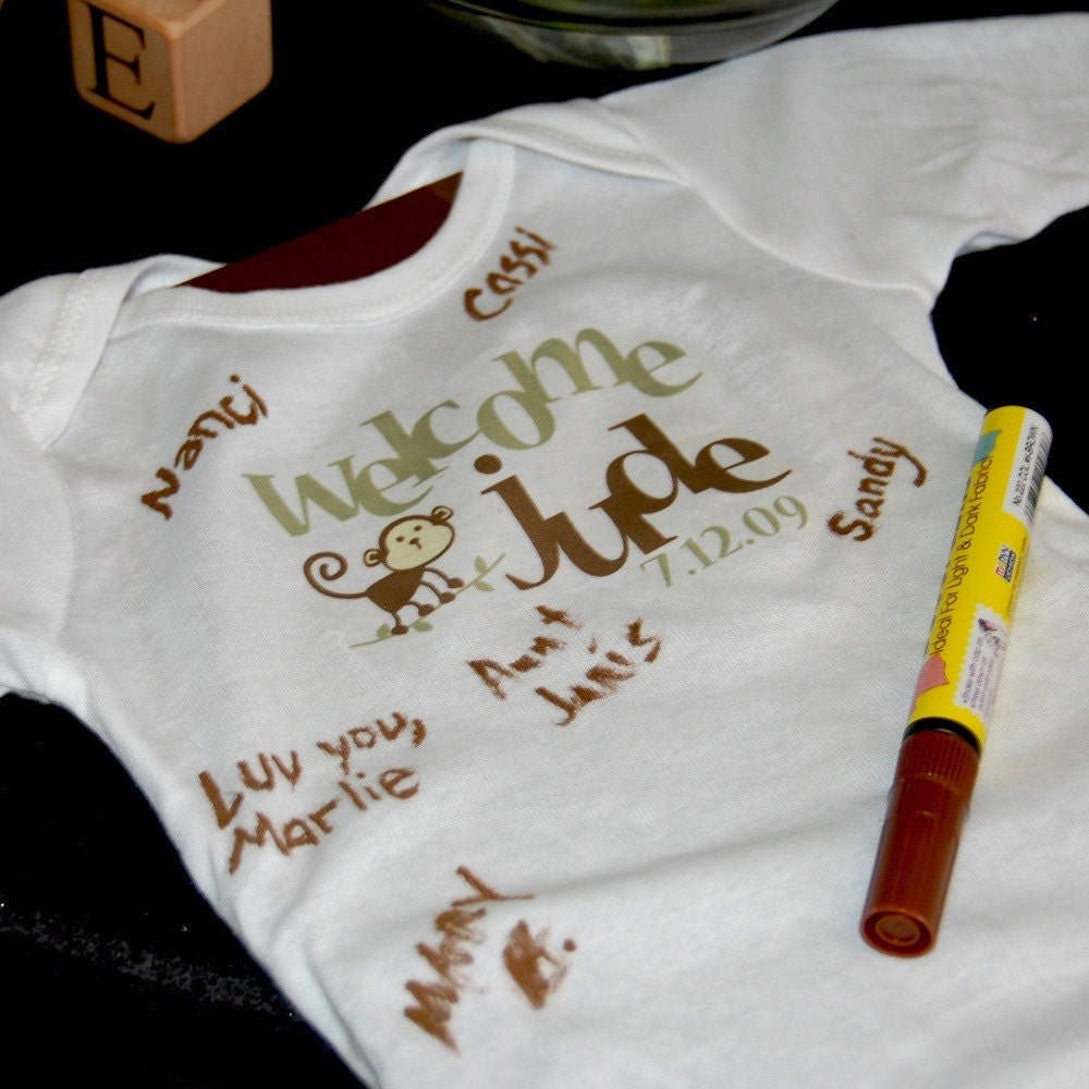 Monkey Baby Shower/Invitation