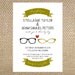 The Perfect Pair of Glasses Wedding Invitation