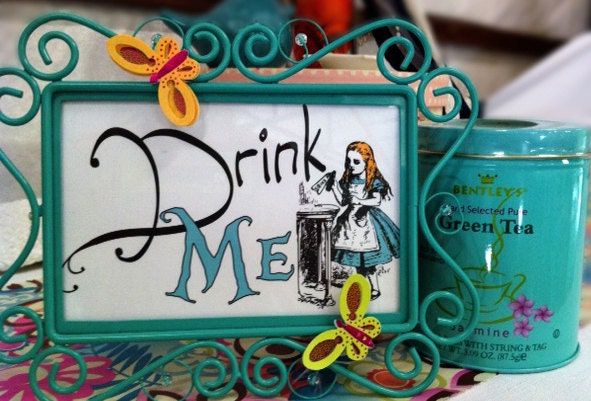 Alice Tea Party Invitation