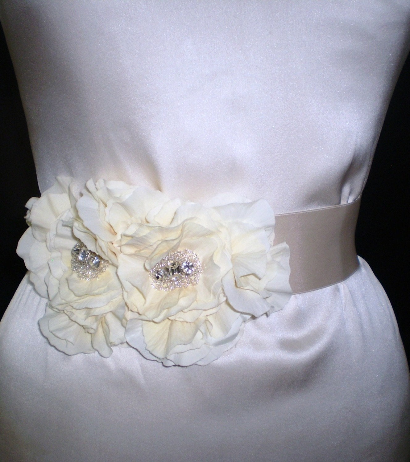 Bridal Dress Sash  - Lush Wedding Belt