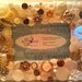Mother Themed White Button Picture Frame for 4"x6" photo