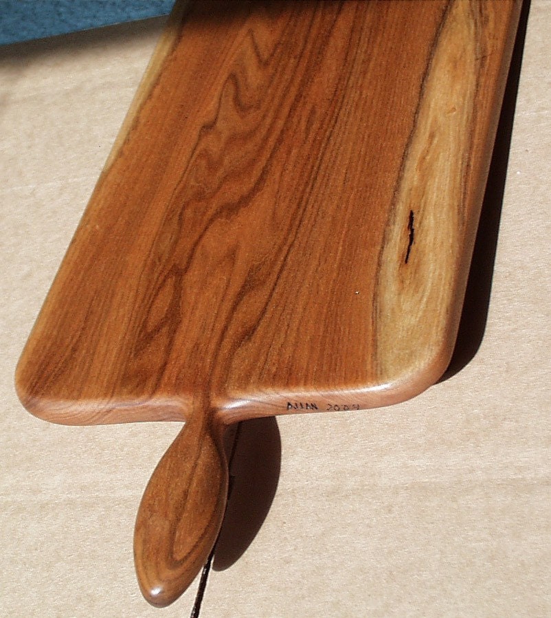 Butternut cutting board vegetable board with by gnarlywoodman