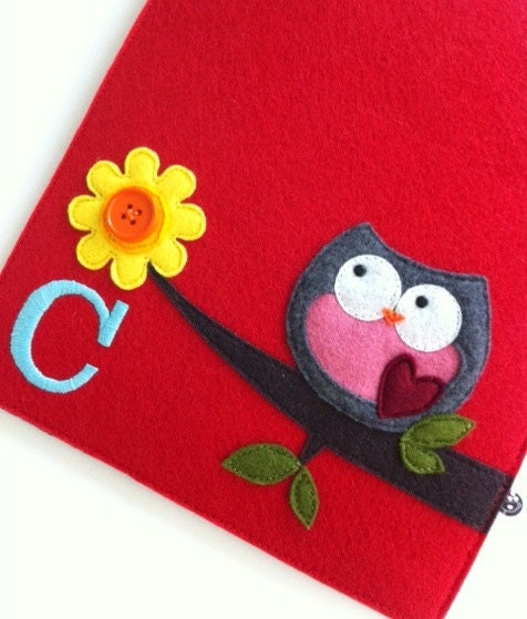 Personalized iPad/Kindle/Nook Case (Your choice)  NEW CLOSURE