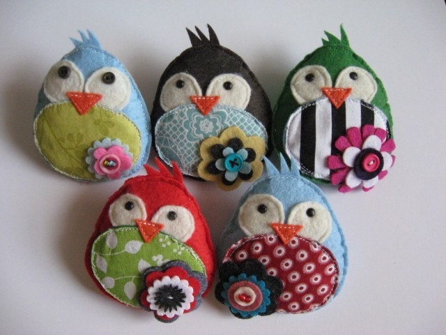 Give a SWEET TWEET, The original Eco Brooch (YOUR CHOICE)