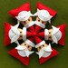SALE-Sweet Santa Brooch SET of 6
