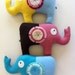 CUSTOM-Sweet Elephant Tooth Fairy Pillow (Your choice of Colors)
