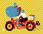 Biker Hippo