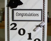 Graduation Card, Congratulations with Cap and Tassel