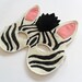 Zebra Kids Animal Mask, Children Carnival Mask, Stocking Suffer, Dress up Costume Accessory, Boys, Girls, Toddlers, Pretend Play Toy