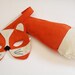 Fox Cub Kids Costume Dress up Tail and Mask for Children, Eco Friendly  Pretend Play Toy for Girls Boys and Toddlers