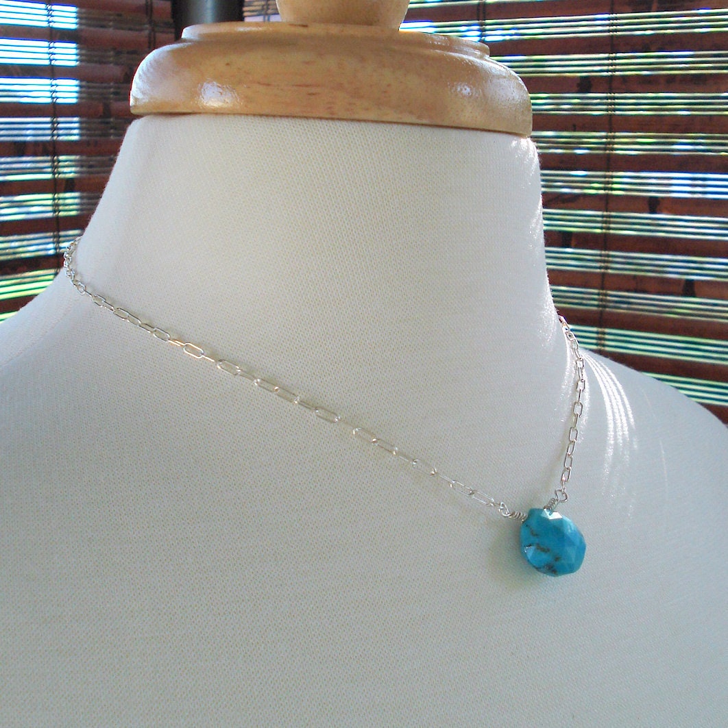 Reserved for Lori Gemstone Necklace with by JewelryByJacoby