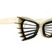Ivory Sun-Slatz Vintage Cat Eye Sunglasses