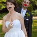 Photo booth Props. Wedding Photo Props. Mustache. Photo Props. Lips on a Stick. Mustache on a Stick - The Cute Couple Maro Kit