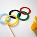 Photo booth Props. Olympic Photo Props. Olympic Games. Photo Props. Mustache on a Stick. Props on a Stick - The Olympian Maro Kit