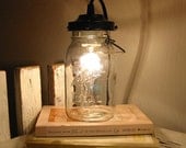 Orono II. Vintage Canning Jar LAMP Created New