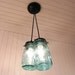 Vintage BLUE Canning Jar CHANDELIER Created NEW