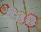 Custom Banner - Pink and Orange Cupcake Theme Il_170x135