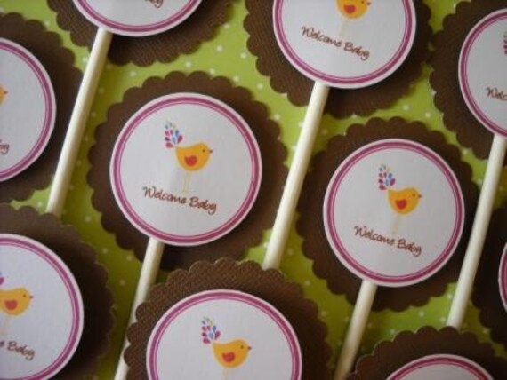 Cupcake Toppers, Perfect for your next baby shower Il_570xn